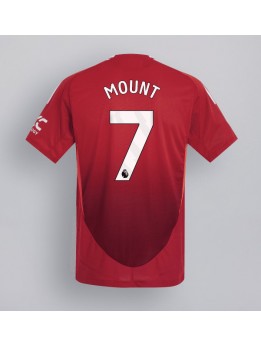 Muži Futbalové oblečenie Manchester United Mason Mount #7 2024-25 Krátky Rukáv - Domáci